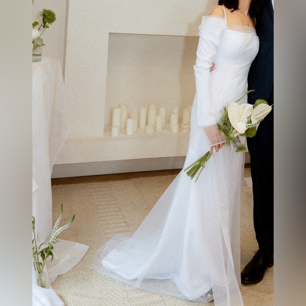 Danielle Frankel Inspired Leona Dress in White